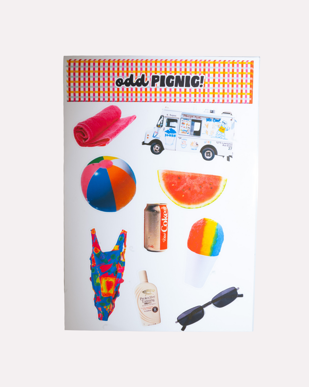 Pool Day in the 90s Sticker Sheet
